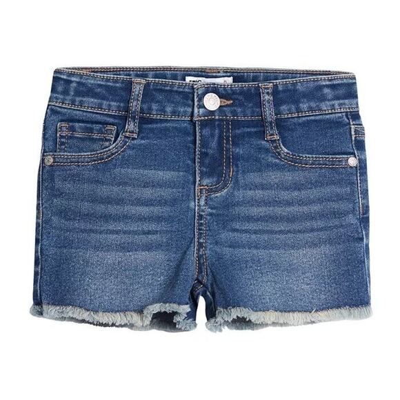 Epic Threads Girl's Cotton Denim Fray Hem Summer Casual Shorts Kids Size 6 - Picture 1 of 4